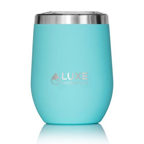 12oz Insulated Stainless Steel Wine Tumbler - Beach Glass