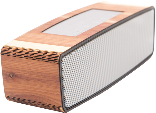 Handcrafted Portable Wooden Bluetooth Speaker