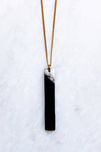 Load image into Gallery viewer, Tinh 16K Gold-Plated Brass Buffalo Horn Minimalist Bar Pendant Necklace